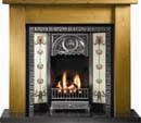 Gallery Fireplaces Tulip Tiled Cast Iron Insert